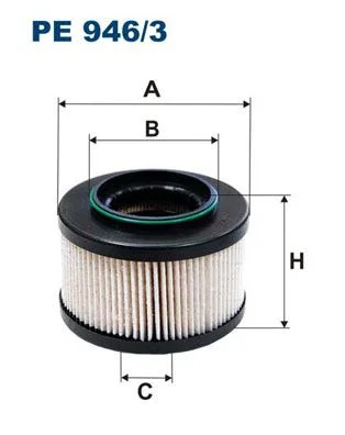 Kuro filtras FILTRON PE 946/3