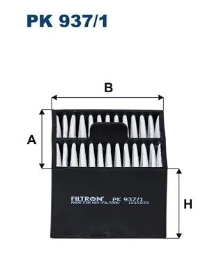 Kuro filtras FILTRON PK 937/1