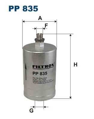 Kuro filtras FILTRON PP 835