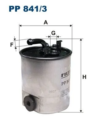 Kuro filtras FILTRON PP 841/3