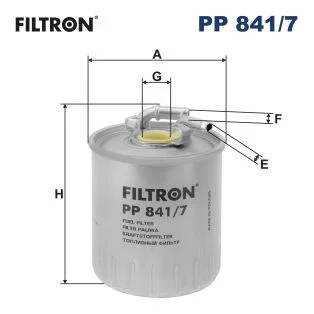 Kuro filtras FILTRON PP 841/7