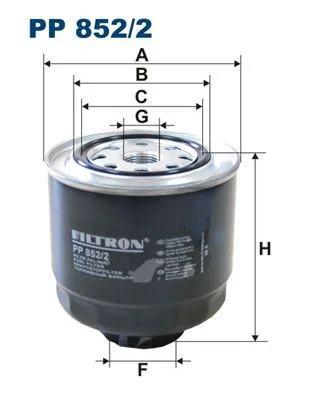 Kuro filtras FILTRON PP852/2