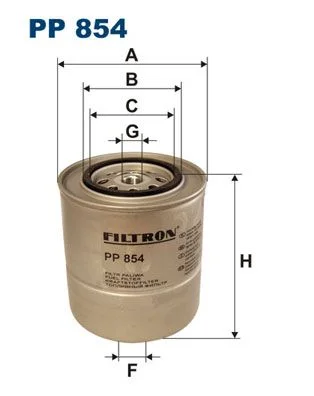 Fuel Filter FILTRON PP 854