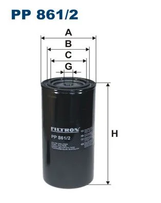 Kuro filtras FILTRON PP861/2