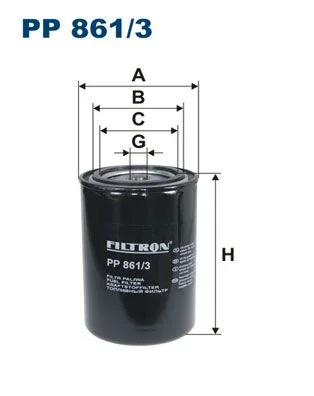 Kuro filtras FILTRON PP861/3