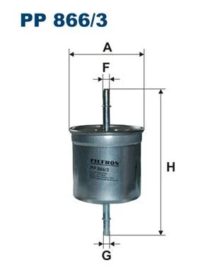 Kuro filtras FILTRON PP866/3