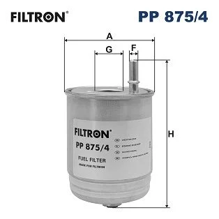 Kuro filtras FILTRON PP 875/4