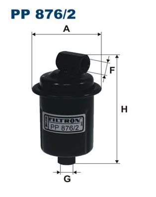 Kuro filtras FILTRON PP876/2