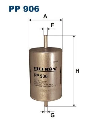 Kuro filtras FILTRON PP906