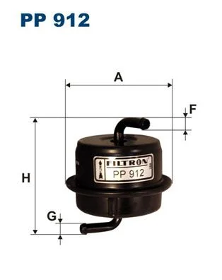 Kuro filtras FILTRON PP912