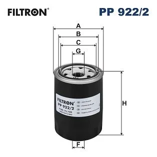 Kuro filtras FILTRON PP922/2