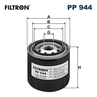 Kuro filtras FILTRON PP 944