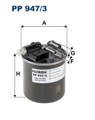 Kuro filtras FILTRON PP947/3