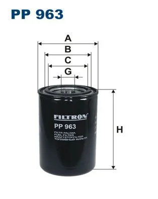 Kuro filtras FILTRON PP963