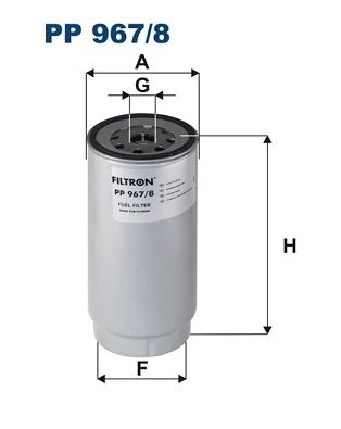 Kuro filtras FILTRON PP967/8
