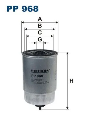 Kuro filtras FILTRON PP 968
