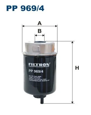 Kuro filtras FILTRON PP969/4