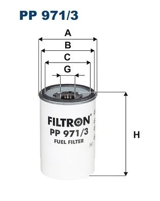 Kuro filtras FILTRON PP971/3
