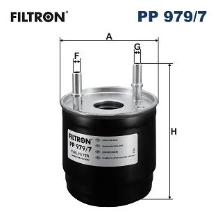 Kuro filtras FILTRON PP979/7
