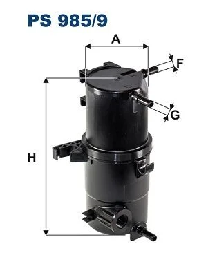 Kuro filtras FILTRON PS985/9