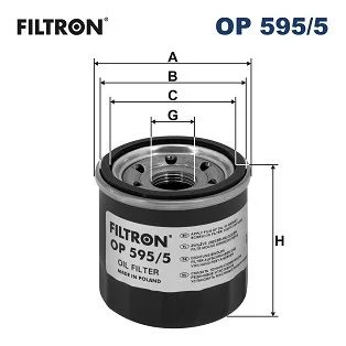Alyvos filtras  OP 595/5