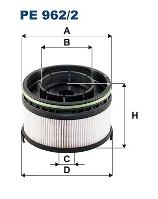 Kuro filtras FILTRON PE962/2