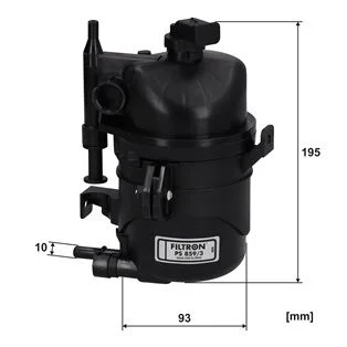 Kuro filtras  PS 859/3