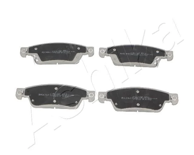 Brake Pad Set, disc brake ASHIKA 50-01-162