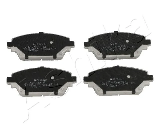Brake Pad Set, disc brake ASHIKA 50-01-176
