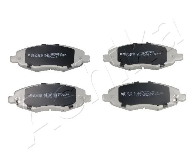 Brake Pad Set, disc brake ASHIKA 50-02-225