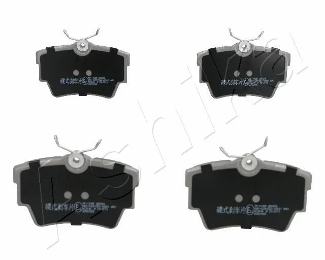 Brake Pad Set, disc brake ASHIKA 51-01-109