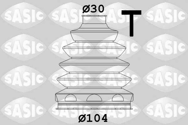 Bellow Kit, drive shaft SASIC 1900028