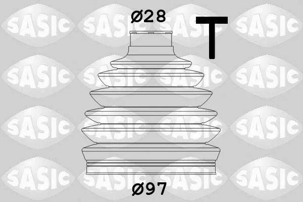 Bellow Kit, drive shaft SASIC 1906061