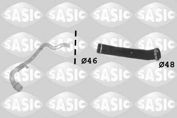 Kompresoriaus padavimo žarna SASIC 3334063