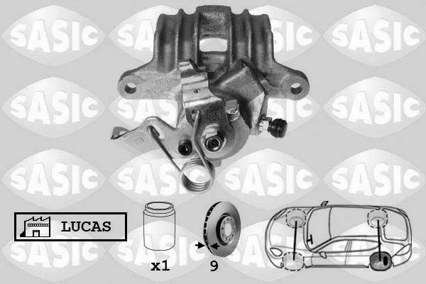 Stabdžių apkaba SASIC 6506010