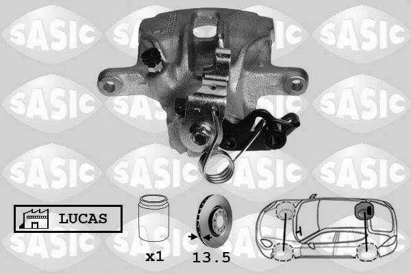 Stabdžių apkaba SASIC 6506079