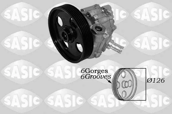 Hidraulinis siurblys, vairo sistema SASIC 7070058