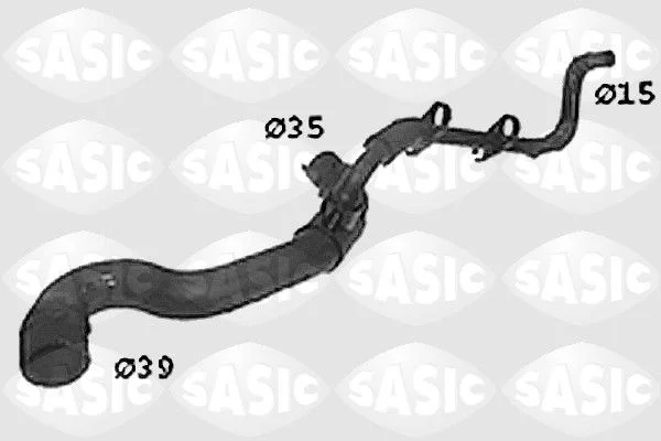 Radiator Hose SASIC SWH0436