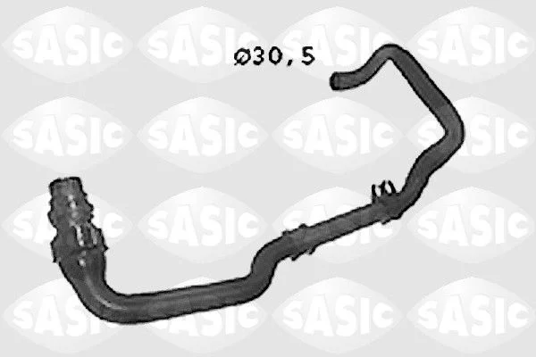 Hadica chladiča SASIC SWH0475