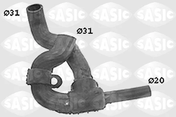 Hadica chladiča SASIC SWH4183