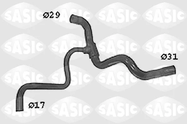 Radiator Hose SASIC SWH4295
