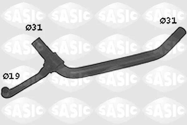 Hadica chladiča SASIC SWH6596