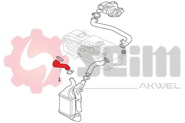 Charge Air Hose SEIM 981879
