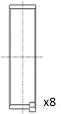 Ložisko ojnice FAI AutoParts BB2031-STD