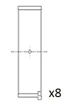 Connecting Rod Bearing Shell FAI AutoParts BB2064-STD