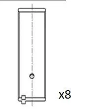 Ložisko ojnice FAI AutoParts BB2079-STD