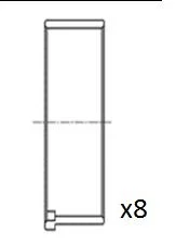 Ložisko ojnice FAI AutoParts BB2085-STD