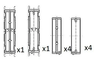 Alkūninio veleno indėklas FAI AutoParts BM1033-STD