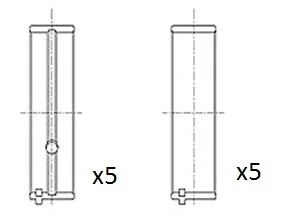 Alkūninio veleno indėklas FAI AutoParts BM1038-STD