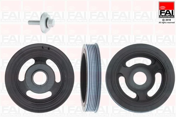 Súprava remenice, kľukový hriadeľ FAI AutoParts FVD1008K